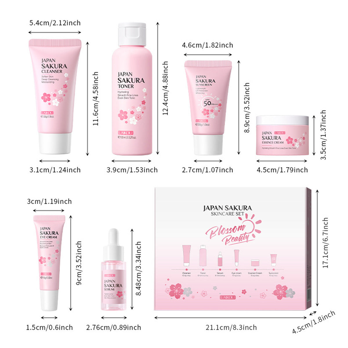 Women Multi Pack Beauty Skin Care Kit - Euphorale