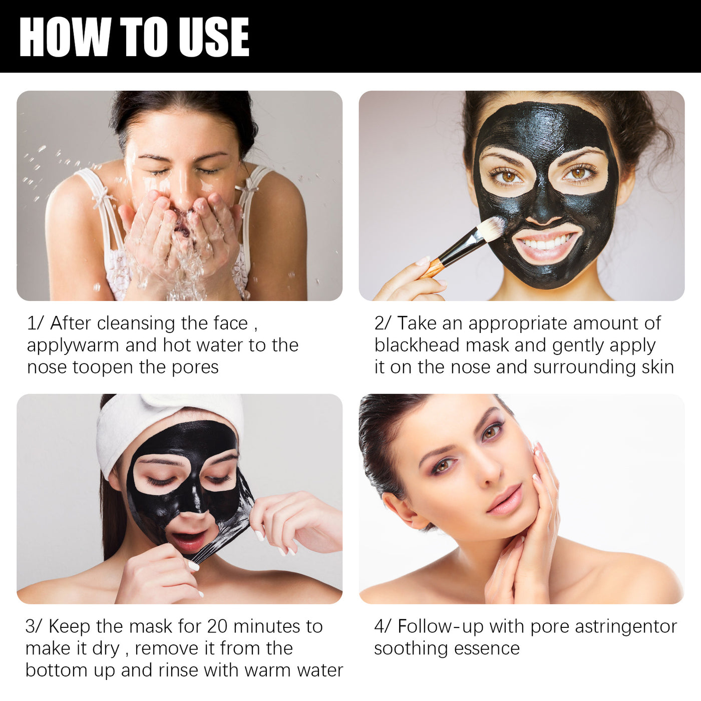 Peel Off Charcoal Deep Cleaning Facial Mask - Euphorale