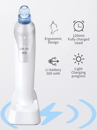 Pore Vacuum Electric Blackhead Suction Device - Euphorale