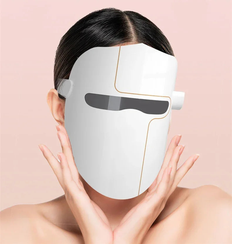 Color Led Photon Light Facial Mask - Euphorale