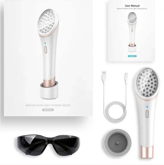 Wireless Rechargeable Acne Light Therapy Device - Euphorale