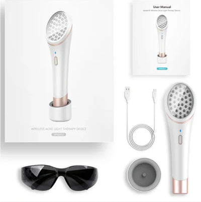 Wireless Rechargeable Acne Light Therapy Device - Euphorale