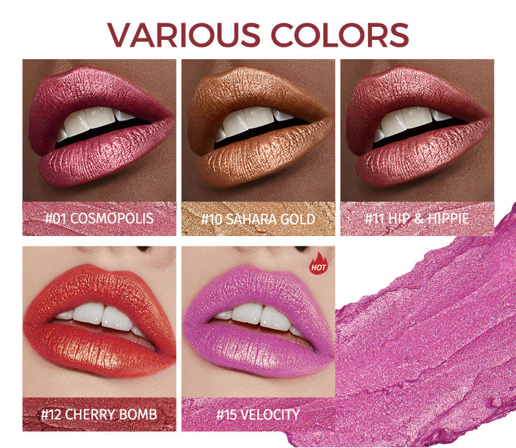 Lip Lipstick Lip Gloss Waterproof Long Lasting Matte Lipstick Glossy 