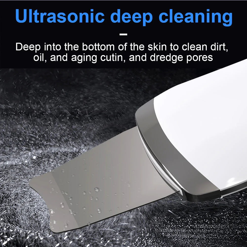 USB Electric Ultrasonic Ultrasonic Facial Cleaner - Euphorale