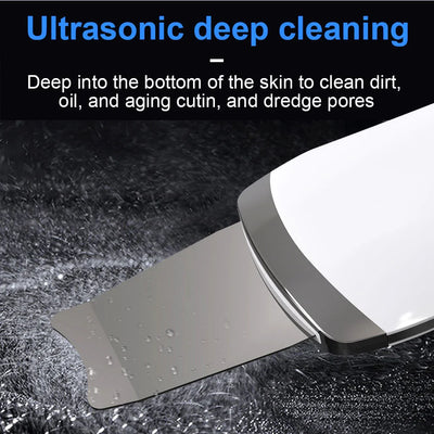 USB Electric Ultrasonic Ultrasonic Facial Cleaner - Euphorale