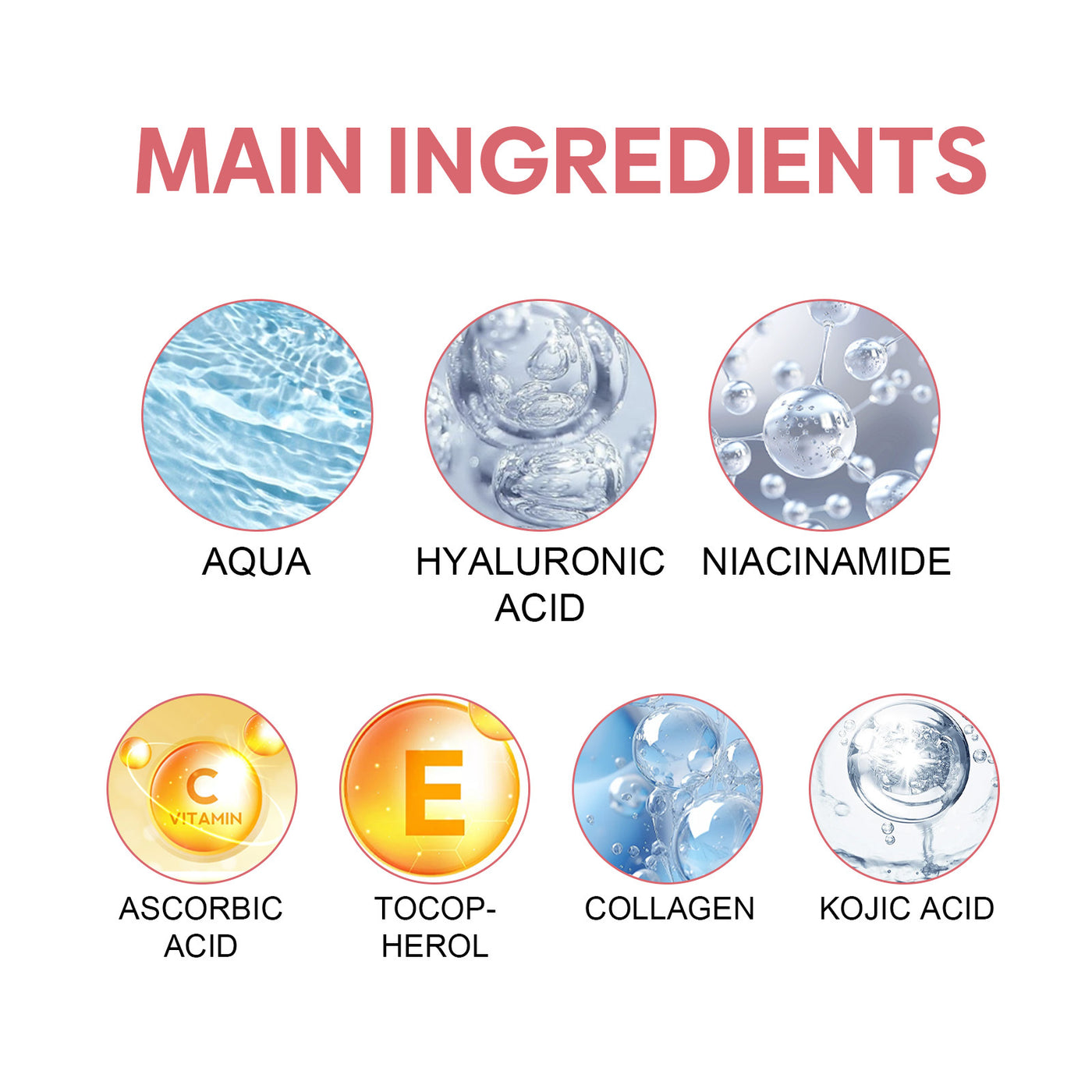 5 In 1 Anti Aging Collagen Facial Serum - Euphorale