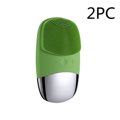 Mini Silicone Electric Face Cleansing Brush - Euphorale